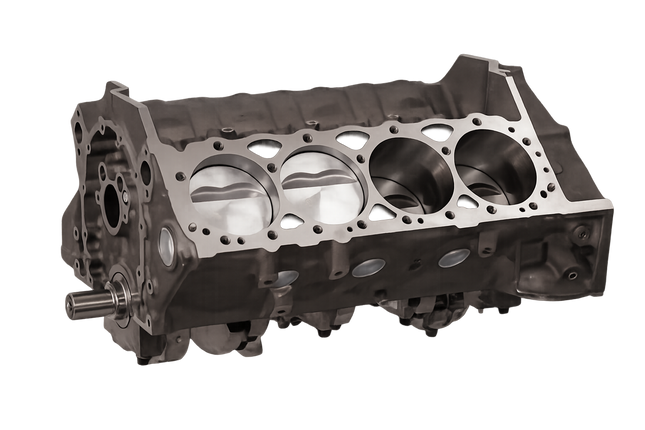 Engine 434 DART Little M2 SBC Short block